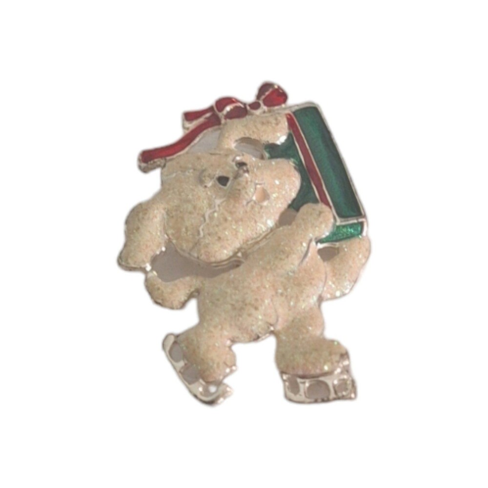 GFI Brand Puppy on Skates with Christmas Present